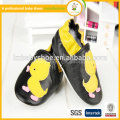 cheap fashion cute animal pattern baby leather shoes